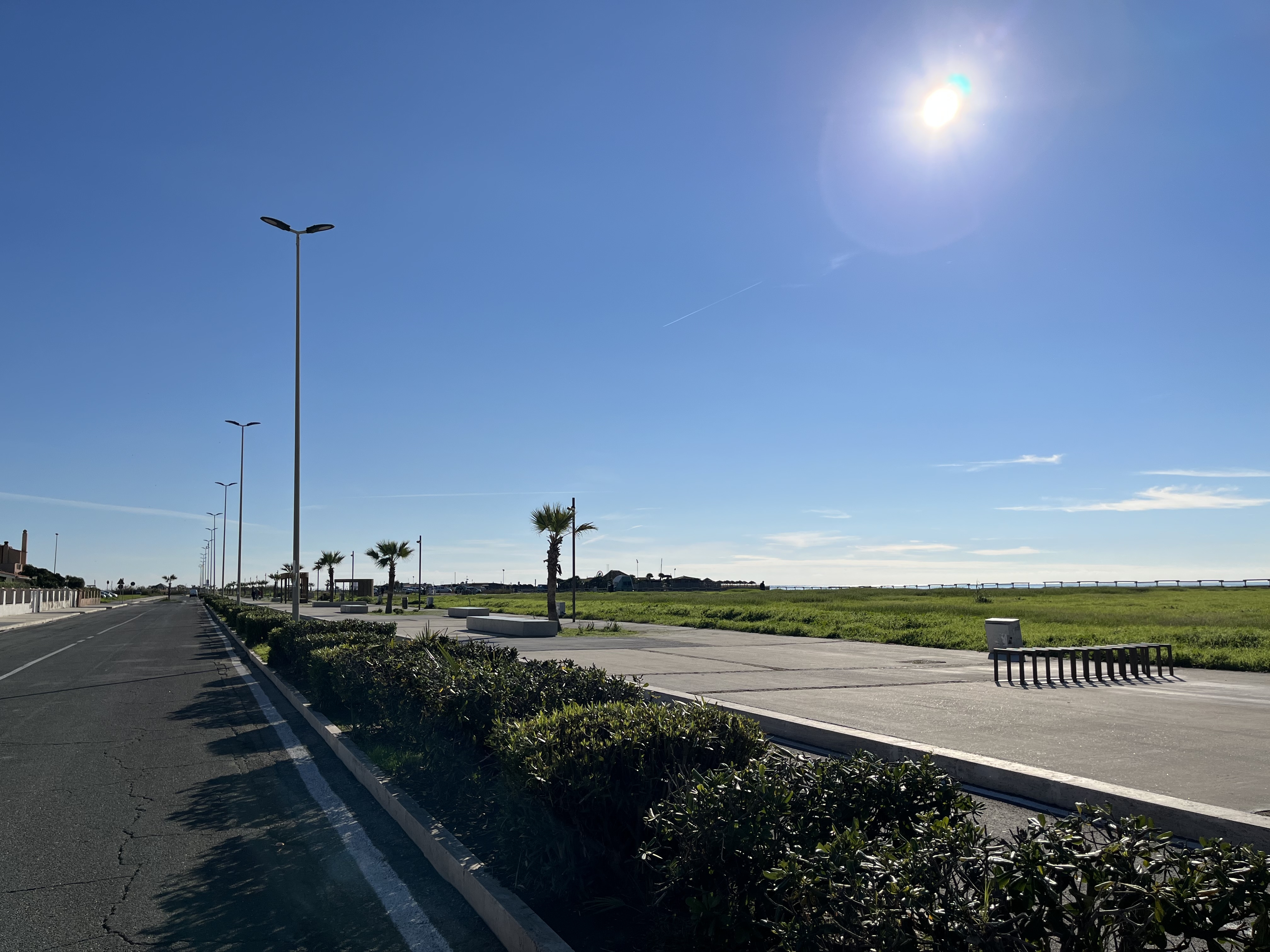 Lungomare Marina di Cerveteri spiaggia